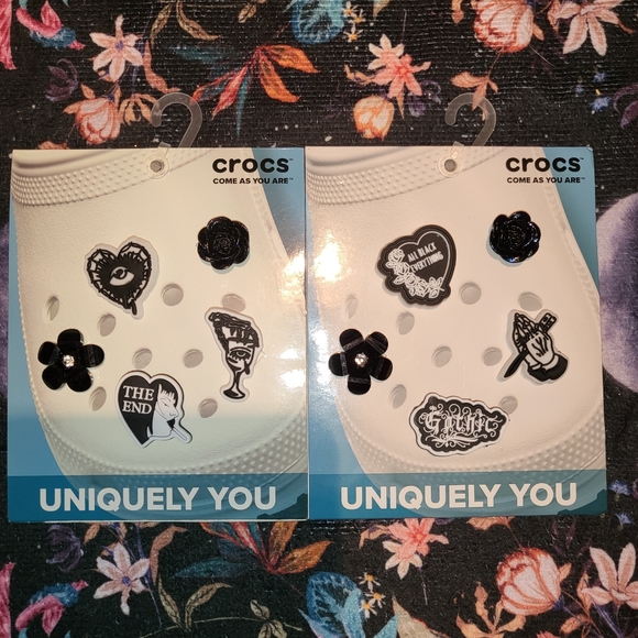 CROCS Other Crocs Handmade Jibbitz Pc Gothic Princess Set 4 Poshmark